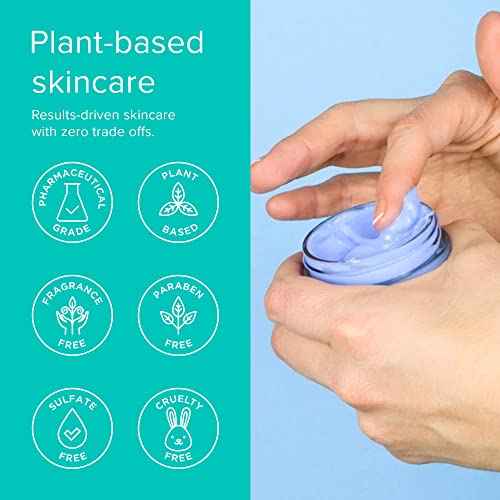ClarityRx Call Me In The Morning Soothing Recovery Facial Cream, Natural Plant-Based Face Moisturizer with Skin-Protecting Antioxidants, Paraben & Cruelty Free Skin Care