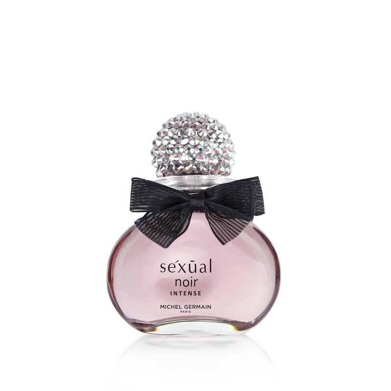 Michel Germain Sexual Noir Eau de Parfum Intense Perfume for Women, Notes of Sweet Strawberries, Pink Orchid, Warming Vanilla, 1.4 Fl Oz