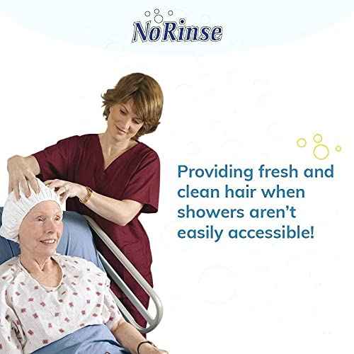 No-Rinse Shampoo Cap by Cleanlife Products (Pack of 30), Shampoo and Condition Hair with no Water or Rinsing - Microwaveable, Rinse-Free, Latex-Free and Alcohol-Free