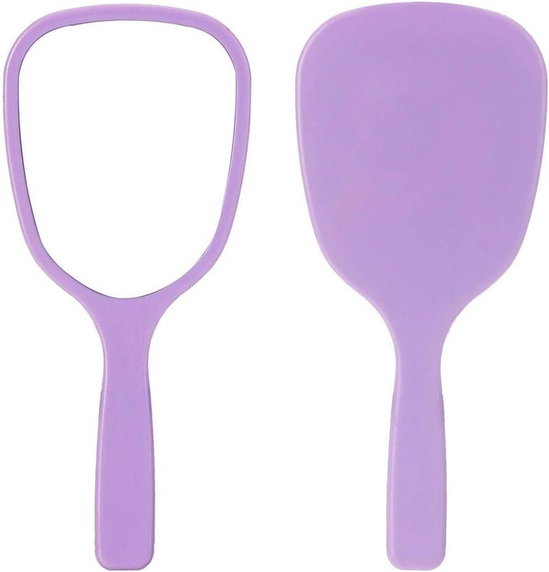 Handheld Travel Mirror Set - 4PC Cosmetic Mirrors with Handle | Perfect for Makeup & Touch-Ups