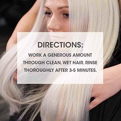 SEVEN Hair Care Rinzu Helio Violet Conditioner for Women & Men with Aragan Oil, Purple Conditioner for Blonde Hair & Brassiness, Sulfate + Paraben Free, Cruelty Free, Made in USA