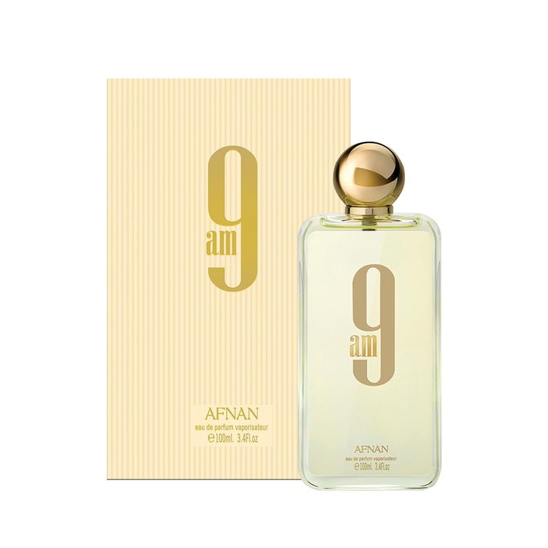 Afnan 9 AM Unisex Eau De Parfum, 3.4 Fl. Oz