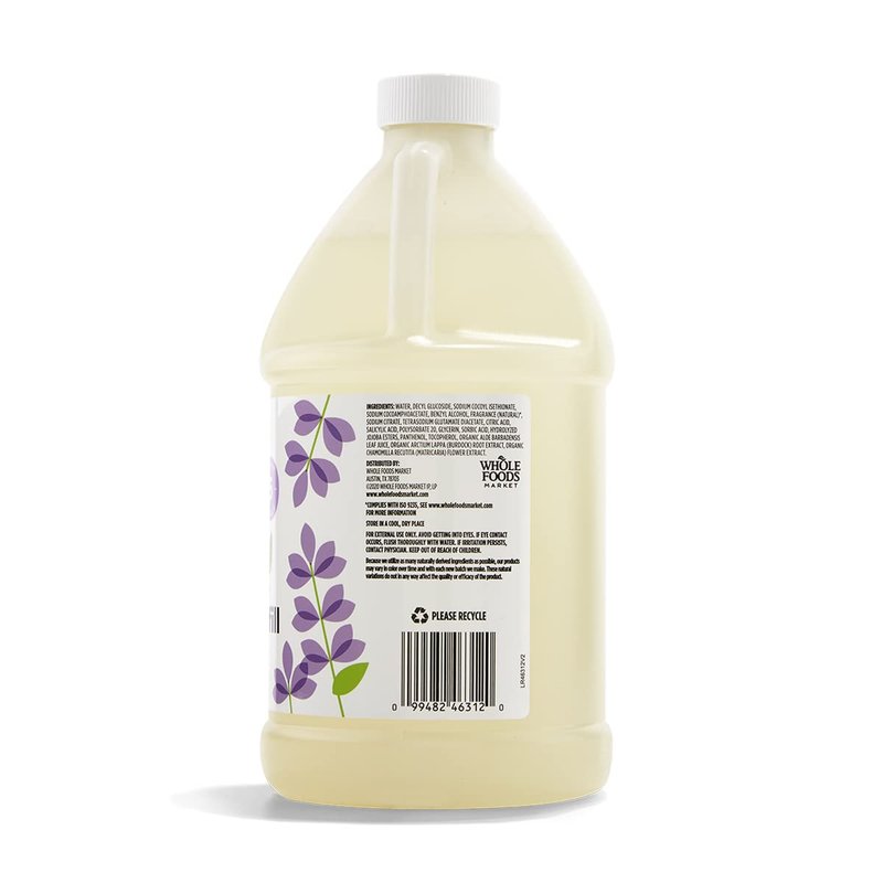 365 by Whole Foods Market, Foaming Hand Soap Refill, Lavender, 64 Fl Oz