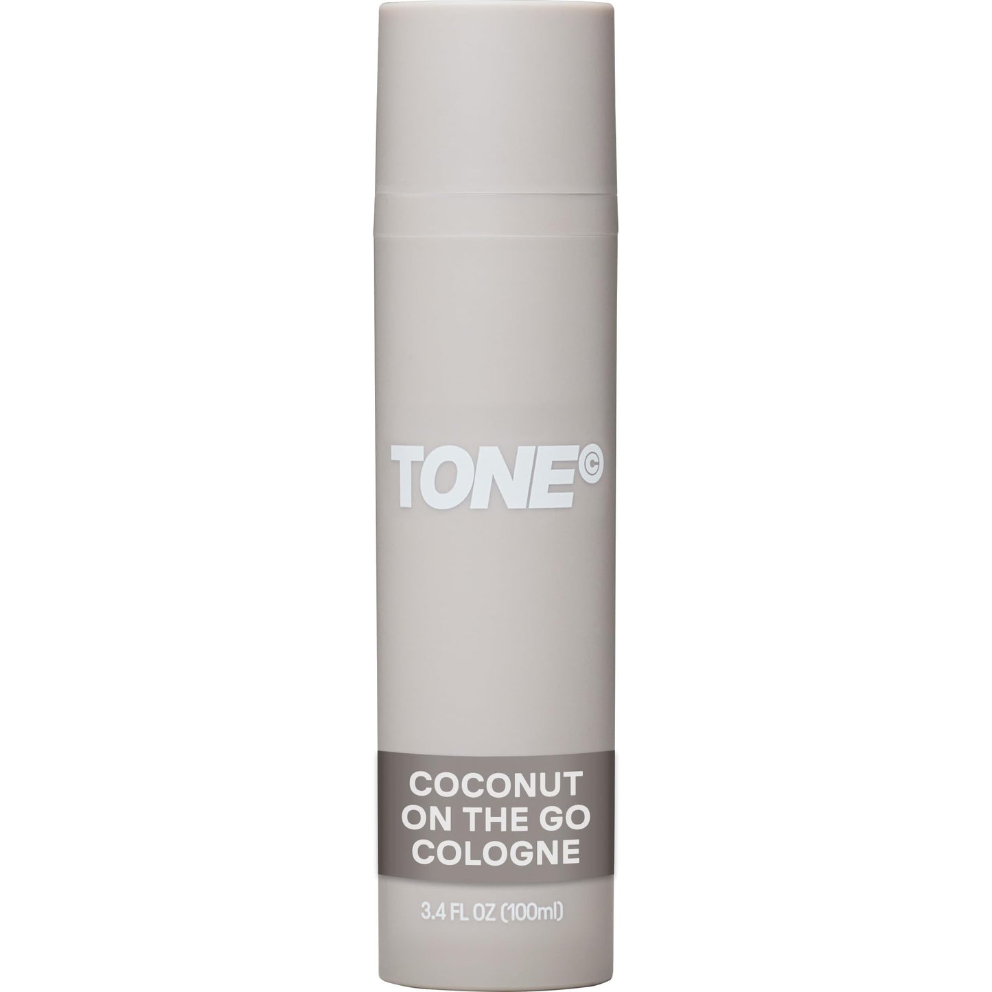 TONE On-The-Go Cologne for Men & Women, Coconut, Multi-Layered, Long-Lasting Fragrance, Travel Size, 3.4 fl oz