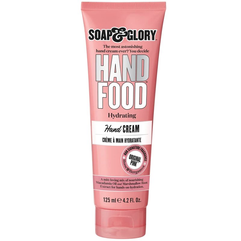 Hand Cream - Hydrating Almond Oil & Shea Butter Moisturizer | Rose & Bergamot Scent, 125 ml