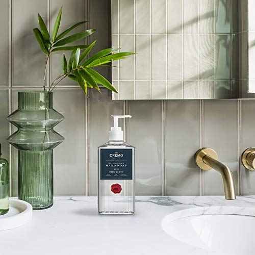 Cremo Moisturizing Hand Soap,Thoroughly Cleanse Dirt & Oil, 13.5 Fl Oz (Palo Santo, 1-Pack