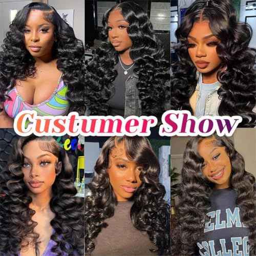 30 32 34 Inch Loose Wave Bundles Unprocessed Brazilian Virgin Remy Hair Extensions Natural Color Loose Wave Bundles Human Hair Weave
