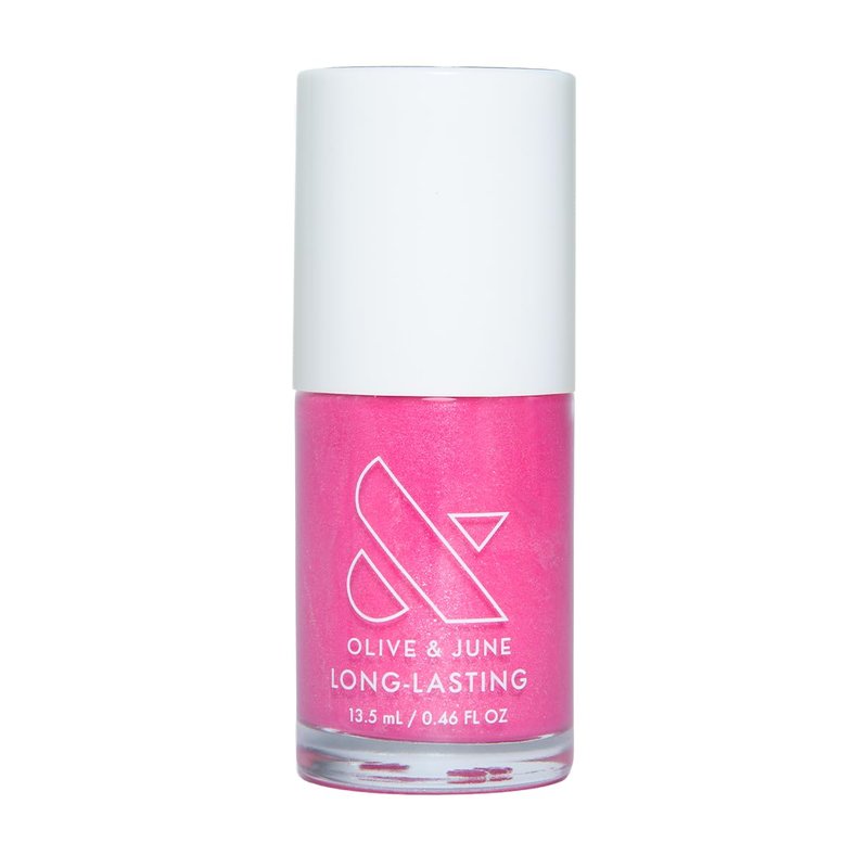 Long Lasting Nail Polish - Star Wars Mandalorian & Grogu | 15-Free Vegan, Chip-Resistant | Signet Pink, No Lamp Needed