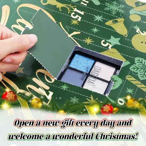 DAGEDA Beauty Advent Calendar 2025,24 Days Christmas Makeup Advent Calendar, Teen Girl Gifts Trendy Stuff Makeup Set, 24 Surprise Christmas Countdown Festival Gifts Set for Mom Wife Girlfriends Sister