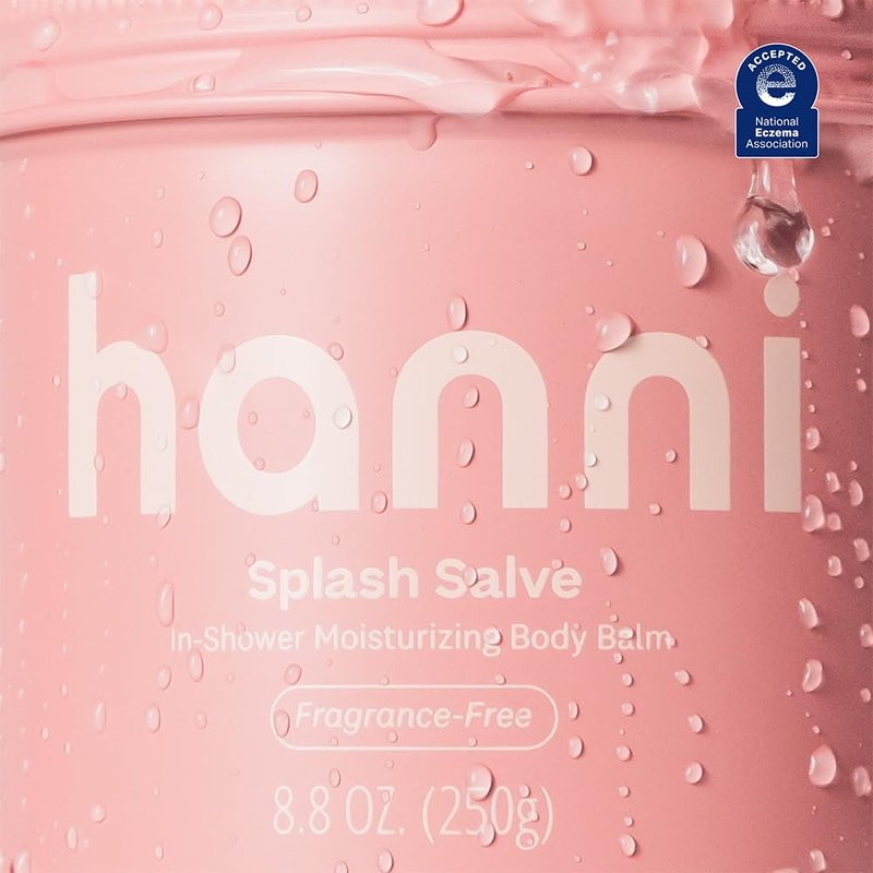 HANNI Splash Salve Body Mask - In-Shower Moisturizer with Coconut & Jojoba | Fragrance-Free, 250 mL