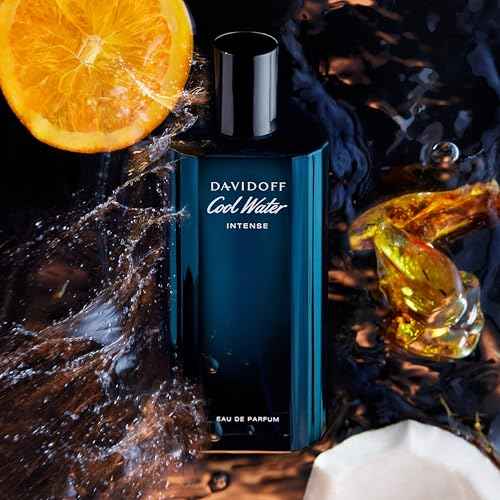 Davidoff Cool Water Eau de Parfum Intense ? Ambery Men's Cologne ? With Notes of Green Mandarin, Coconut Water & Amber ? Long Lasting Fragrance
