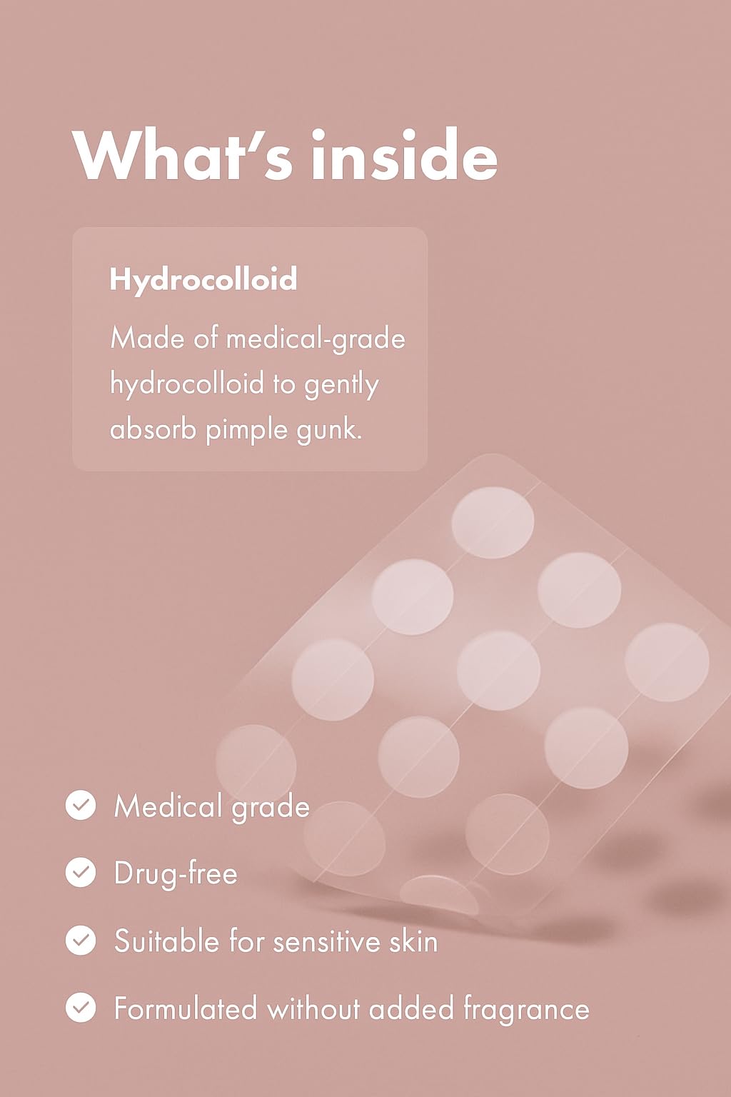 ZIANELLE Original patch – The #1 Hydrocolloid Acne Pimple Patch for Shrinking Zits and Whiteheads in 1 use; Nighttime Spot Stickers for Face and Skin (72 Count)