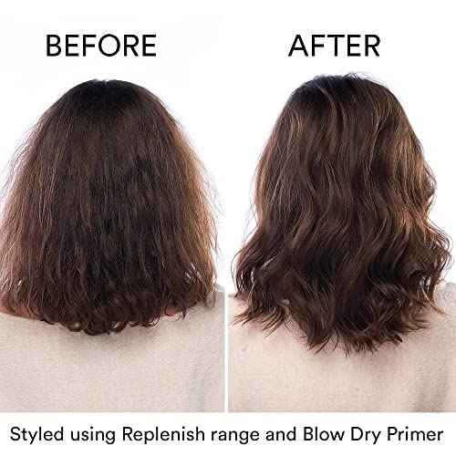 Authentic Beauty Concept Replenish Cleanser | Shampoo | Damaged Hair | Nourishes & Strengthens Hair | Vegan & Cruelty-free | Sulfate-free