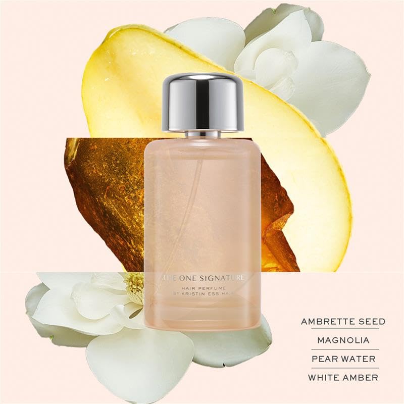 Kristin Ess Hair Perfume - Long Lasting Pear Sandalwood Magnolia Fragrance Spray | 8HR Deodorizing Mist
