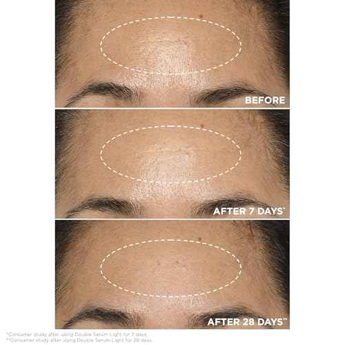 Clarins DOUBLE SERUM LIGHT TEXTURE | Anti Aging Serum | Visibly Firms, Smoothes, Boosts Radiance and Refines Pores | 24H Hydration | Great for Combination to Oily Skin and Humid Climates
