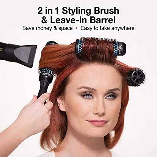 Olivia Garden MultiBrush - Non-Electrical Detachable Thermal Brush with Ceramic Barrel