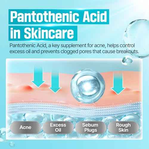 numbuzin No.1 Pantothenic B5 Active Soothing Cream | Remove sebum and skin troubles, Pantothenic acid, Korean Skincare Gift for Women | 2.70 fl oz