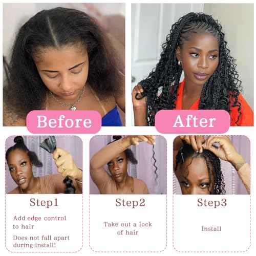 Chocolate Brown Braiding Hair Deep Wave Bulk Human Hair 110g 24 Inch 3 Bundles Brazilian Virgin Curly Human Hair Extensions for Boho Braids Wet and Color 4 Wavy Human Braiding Hair