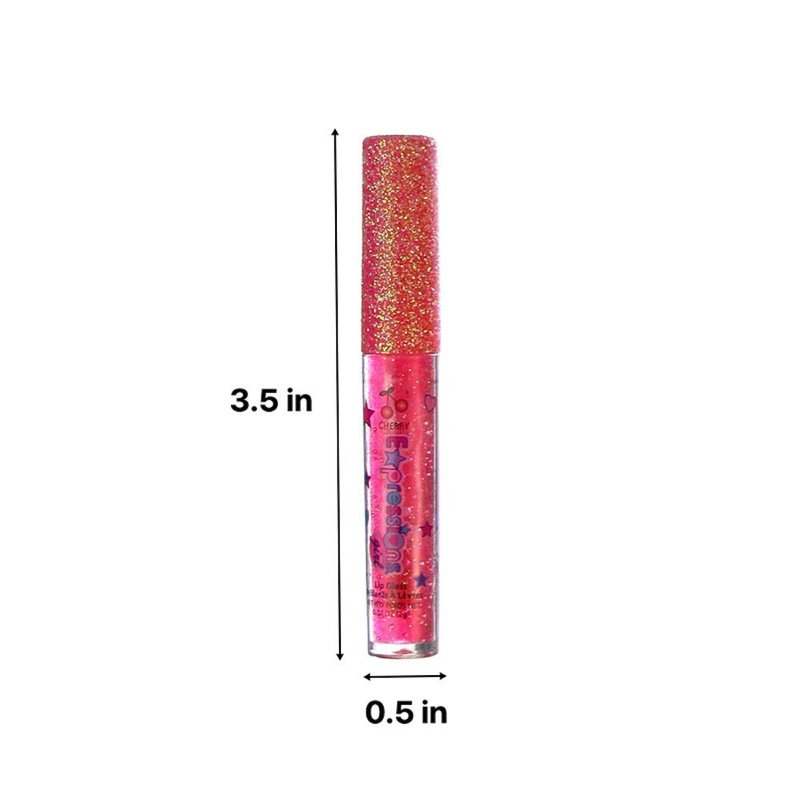 Fruity Flavored Lip Gloss Set for Kids - 7 Assorted Non-Toxic Glosses | Fun & Shiny Lip Care Collection