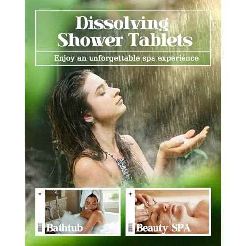 POPCHOSE Shower Steamers Aromatherapy 16 Pack, Stocking Stuffers Christmas Gifts for Women, White Elephant Gifts Eucalyptus for Shower Quick Relief Nasal Congestion, Self Care & Home Spa Relaxation