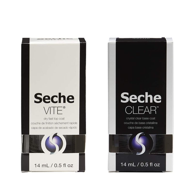 Seche Clear Vite, Base Coat and Top Coat for Nail Polish
