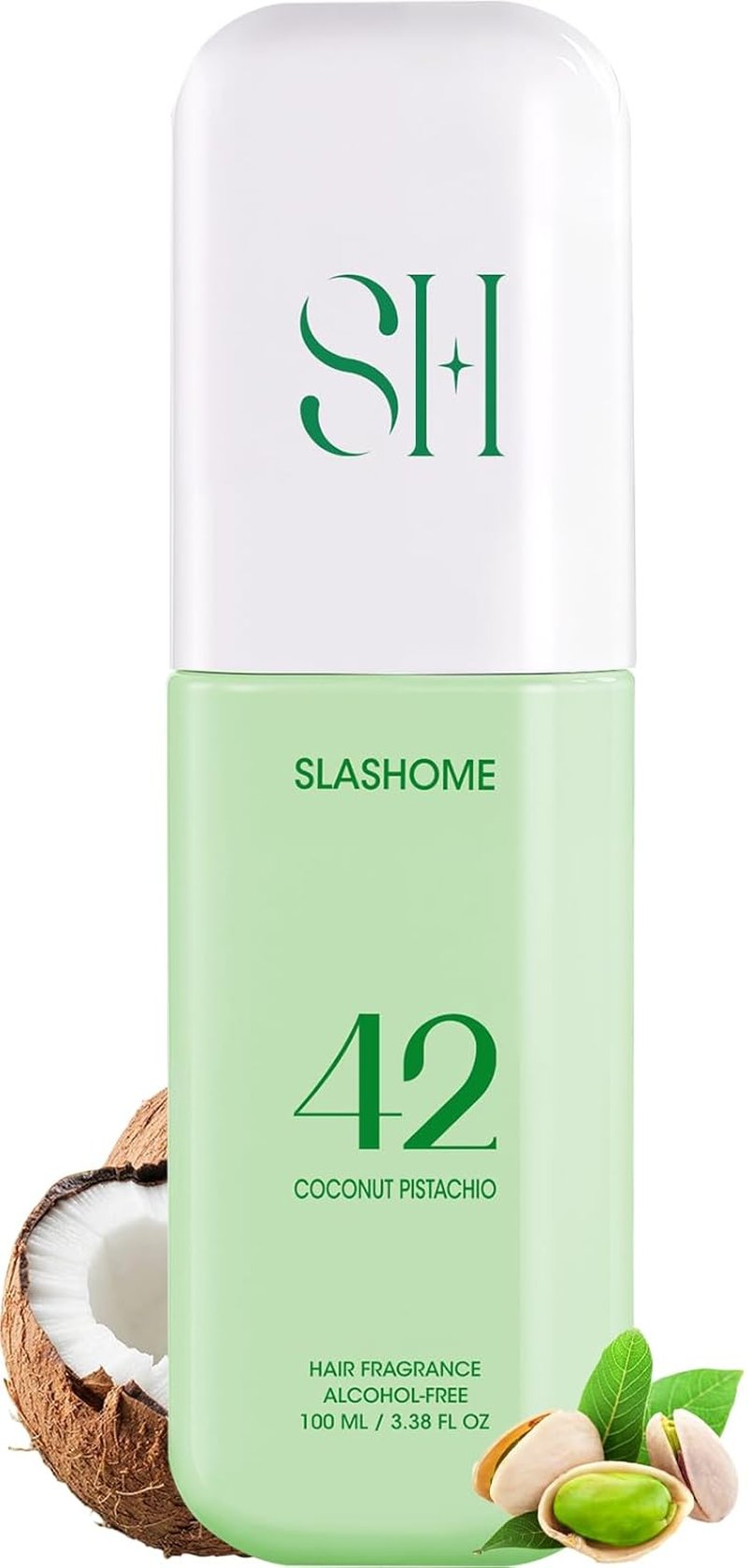 Hair Perfume for Women - Coconut Pistachio Scented, Alcohol-Free Moisturizing Mist | 100ml / 3.38 fl oz