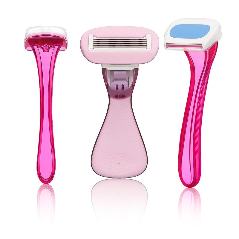 Bikini Razors Shaver For Sensitive Skin For Women Pubic Hair Lines Women's Disposable Under Arm Razors No Irritation Trimmer