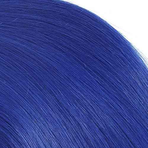 Blue Bundles Human Hair Pure Blue Straight 3 Bundles 18 20 22 inch Unprocessed Brazilian Virgin Human Hair Extensions 300g