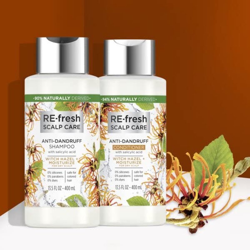 Anti-Dandruff Conditioner with Salicylic Acid & Witch Hazel - 13.5 Fl Oz