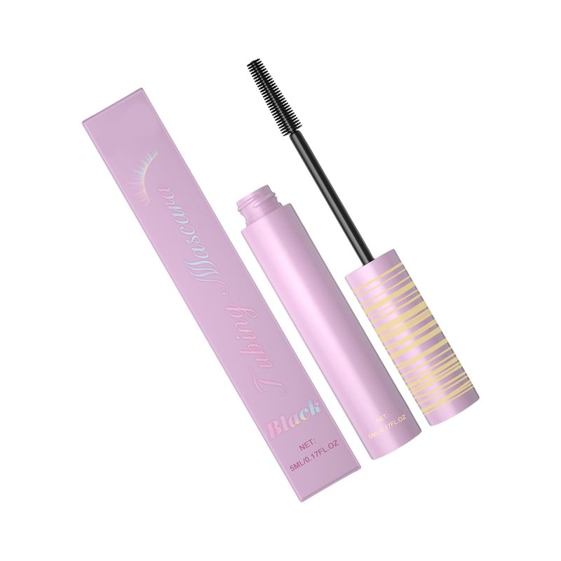 Skiennix 5D Silk Fiber Lash Mascara - Lengthening, Thickening, Long-Lasting, Smudge-Proof Formula