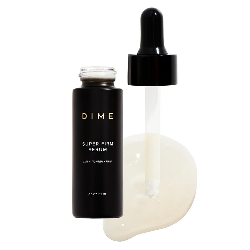 DIME Beauty Super Firm Serum - Anti-Aging Peptide Firming Face Serum for Fine Lines & Wrinkles, Niacinamid, Vegan, Cruelty-Free, 0.5 oz/ 15 mL
