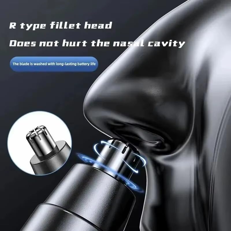 Electric Nose and Ear Hair Trimmer - Precision Grooming Tool for Men | Compact & Easy to Use