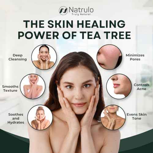 Tea Tree Soap ? Natural Defense Tea Tree Oil Wash Bar for Face & Body ? Remedy Soap Fights Acne, Skin Irritation, and Prevents Breakouts ? Deeply Cleansing, Hydrating Cleanser for Calm, Fresh Skin