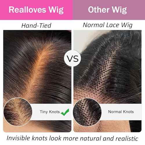 22 Inch Deep Wave Human Hair Lace Front Wig for Women 13x4 HD Transparent Lace Frontal, 180% Density Glueless, Pre - Plucked with Baby Hair in Natural Color