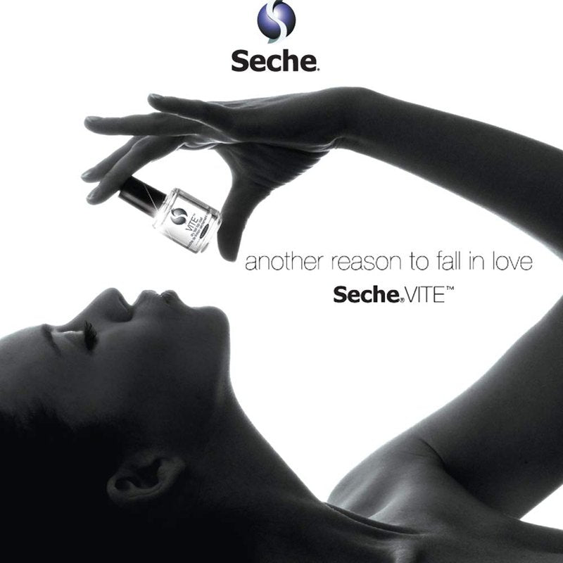 Seche Vite Dry Fast Top Coat | Quick-Drying Nail Polish Finish - 2 Pack, 0.5 fl oz