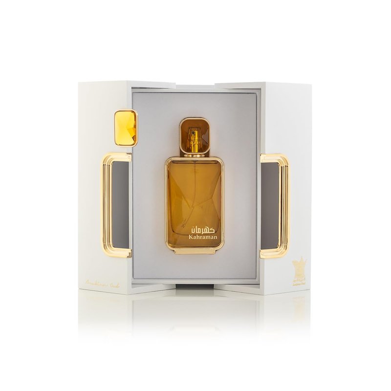 Arabian Oud KAHRAMAN Eau de Parfum 100 ml - Unisex Oriental Fragrance with Fruits, White Flowers & Musk