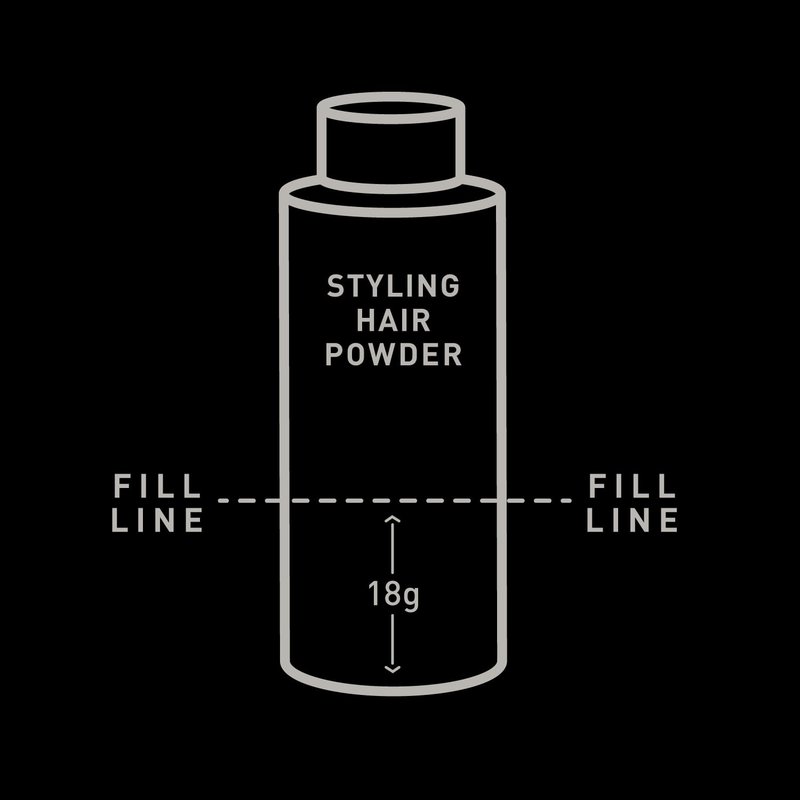 Brickell Men's Styling Hair Powder For Men, Creates Volume, Natural & Organic, Non-Greasy Texturizing Powder, 18g, Fragrance-Free