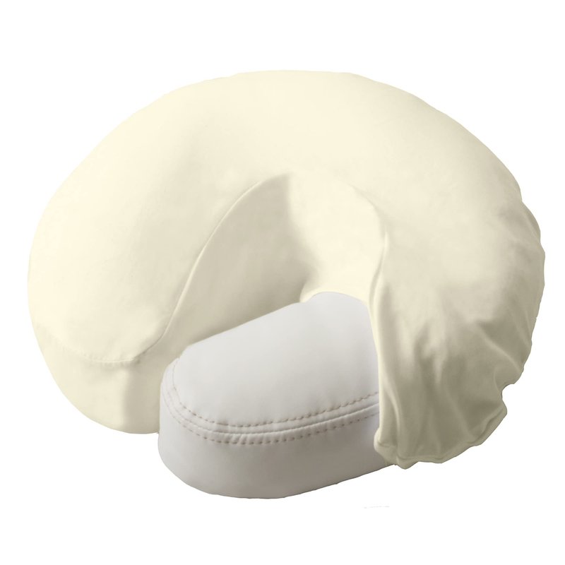 EarthLite Premium Microfiber Massage Sheet Set - Silky, Wrinkle Resistant, Quick Drying, 3piece Set (Fitted, Top, Face Pillow Cover), Cream, Full, 31862