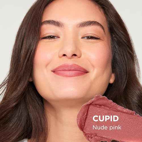 HALEYS Re-mark Dual Ended 2-in-1 Lipstick & Liner (Cupid), Nude Pink Lip Combo Sets, Creamy Matte Moisturizing Lipstick for Women, Precision Lip Liner, Expertly Paired Lip Liner and Lip Stick Combo