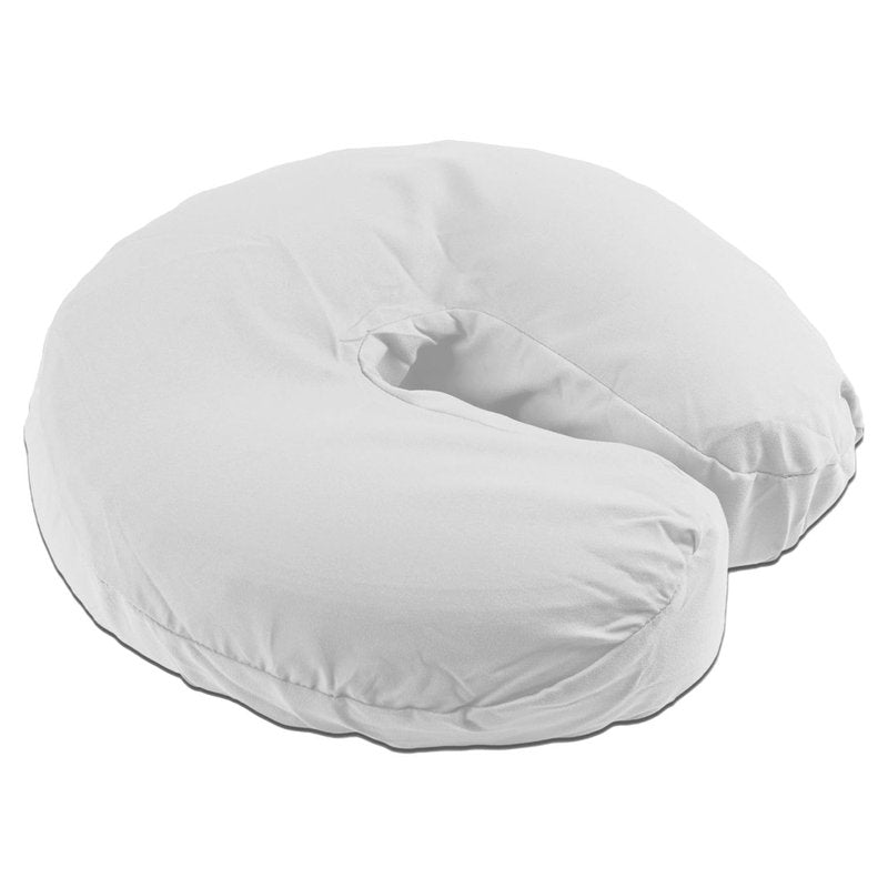 Massage Table Poly-Cotton Sheet Sets by Body Linen. - 3 Piece Set includes Flat & Flat Sheets and a Face Rest Cover. Super Soft and Durable for Professional Use (White)