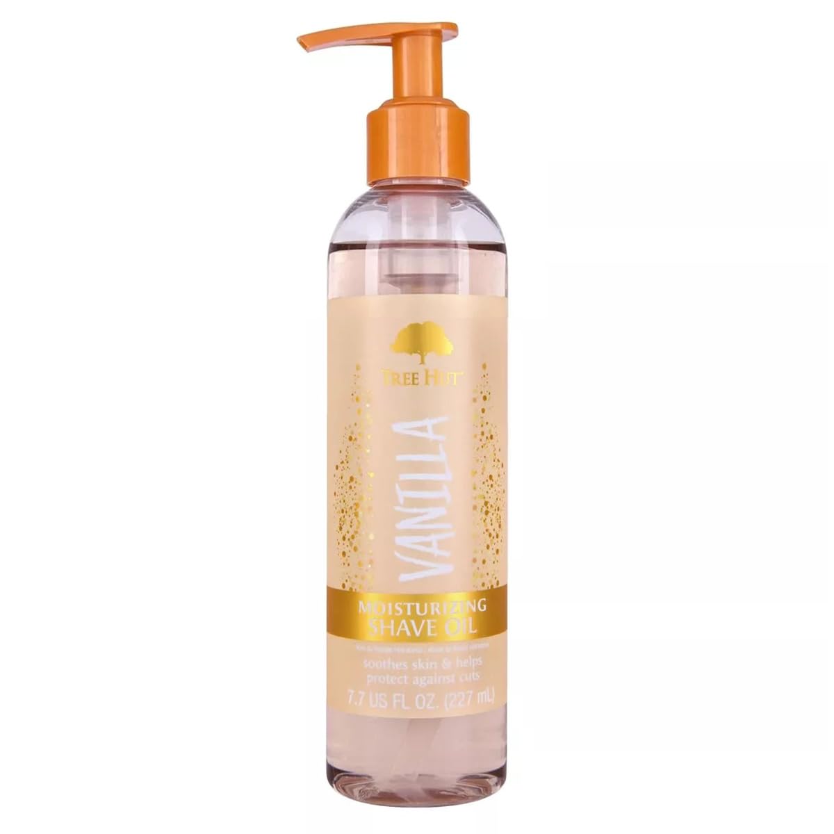 Tree Hut Vanilla Shave Oil - Hydrating Gel-to-Oil Formula for Smooth Shaving | 7.7 fl oz, All Skin Types