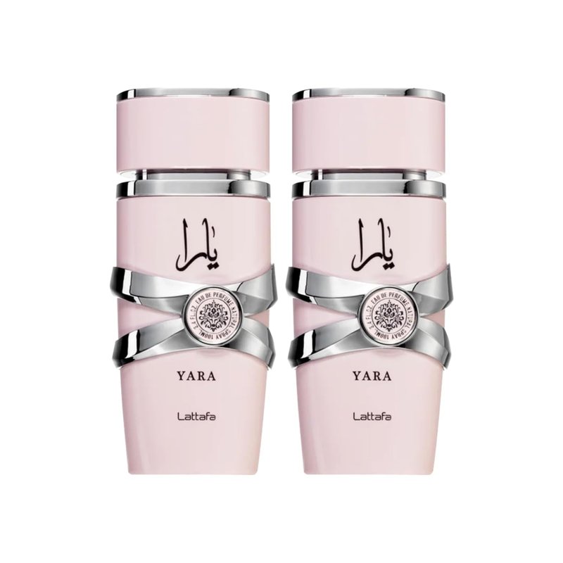 Lattafa Yara Eau de Parfum Spray for Women - 3.4 Ounce | Elegant Fragrance Duo