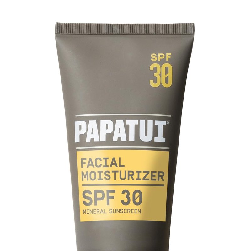 PAPATUI by Dwayne Johnson Hydrating Men's Face Moisturizer - SPF 30, Unscented, Lightweight Hydration | 2.5 fl oz