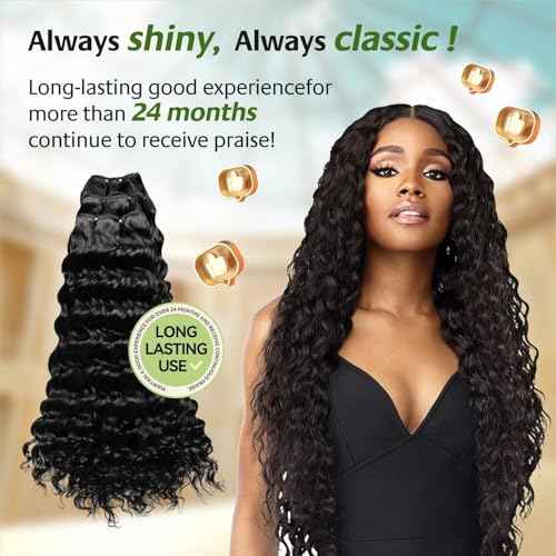 Raw Indian Human Hair Single Bundle,Triple Lifespan Than Regular Virgin Hair,In-Store Quality,Online Price! 100% Raw Indian Hair Bundles Deep Wave Raw Hair Bundles 16 Inch