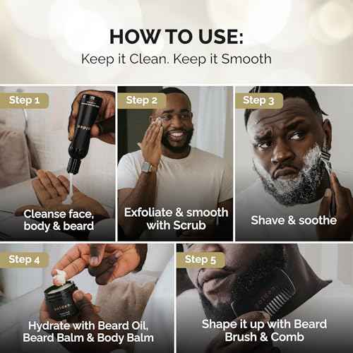 Golden Grooming Co. Complete Men's Grooming Gift Set - Beard Oil, Face & Body Wash, Shampoo, Balms, Moisturizer, Scrub & More