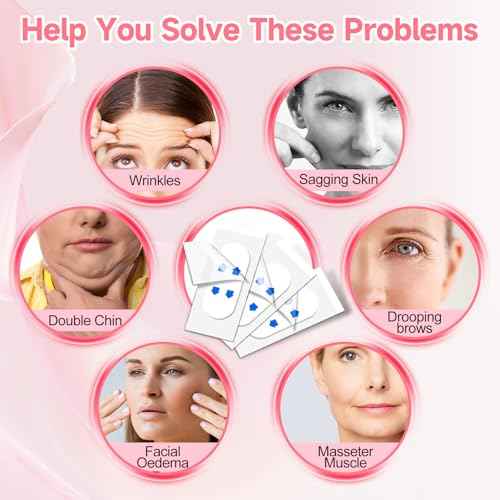 Face Lift Tape, 168PCS Face Tape, Face Lift Tape Invisible, Face Tape Lifting Invisible 8 Hours of Sustained, Perfect Facial Contouring, Visually Create A More Defined Jawline and Cheekbones