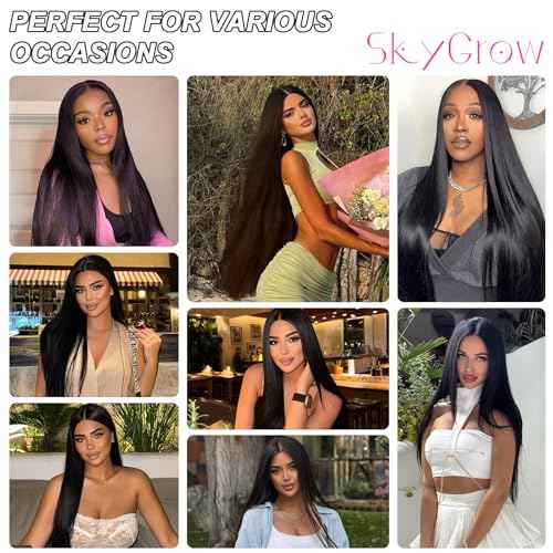 13x6 Straight Lace Front Wigs Human Hair Wig 250 Density 15A Raw HD Lace Frontal Wigs for Women 22 Inch