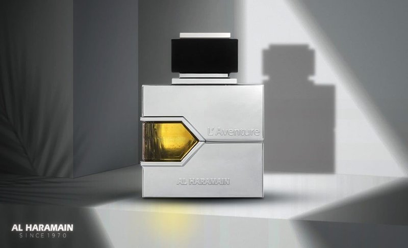 Al Haramain L'Aventure Eau de Parfum Spray - 3.33 Ounce | Captivating Fragrance for Men
