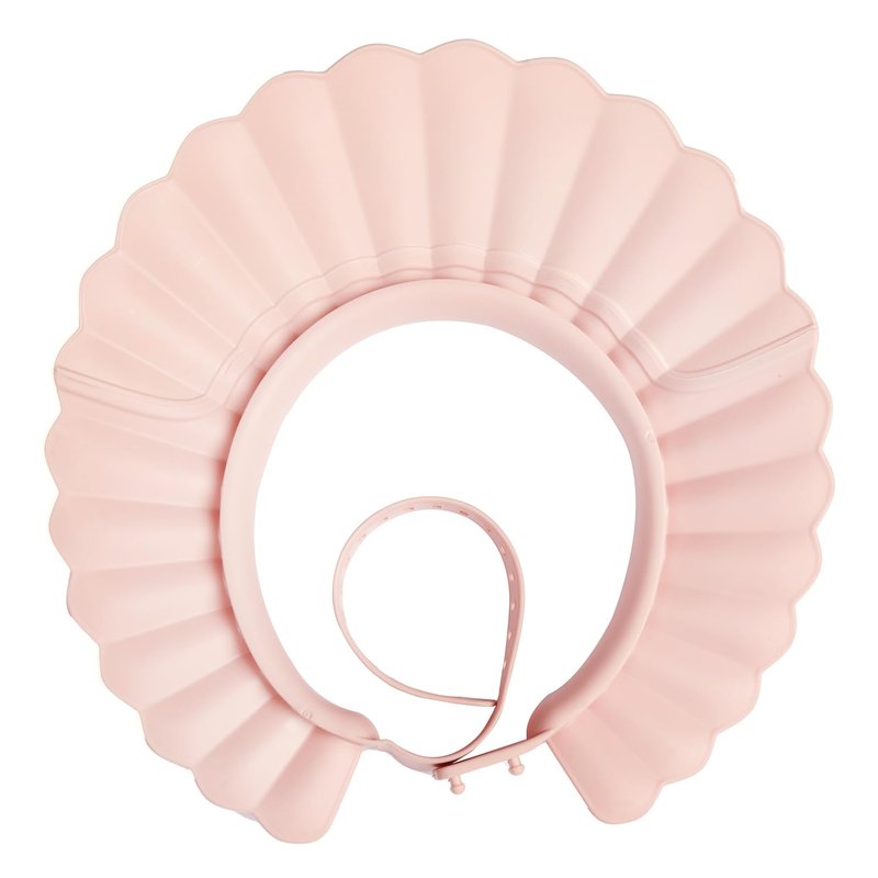 Baby Shower Cap Bath Visor Protection Silicone Adjustable Safe Shower Bathing Cap for Infants Toddler Baby Kids Children (6 Months-12 Years old/15.8-22.8In, Pink)