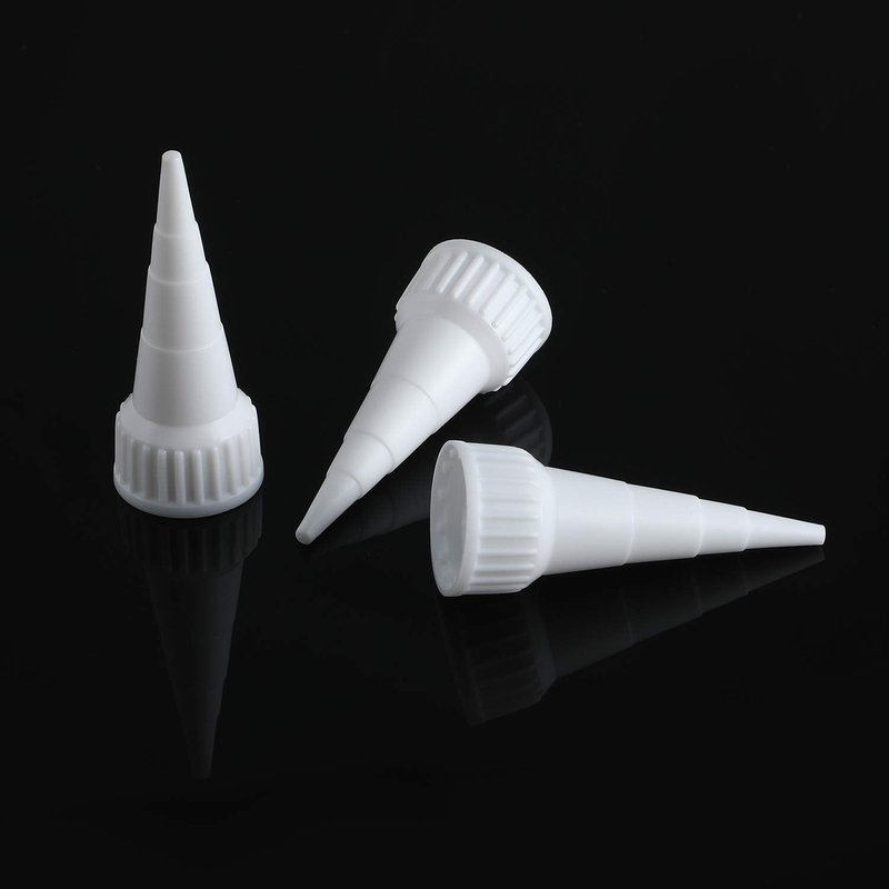 20 Pieces Snip Tip Applicator Tips for E6000 Craft Glue 3.7 oz Tubes, 5 Pieces Wooden Ball Stylus Dotting Tools Kit for Rock Painting Pottery Clay Modeling Embossing Art